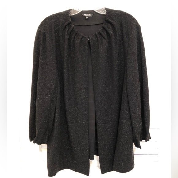 2-Piece Misook Black Sparkle Set L msrp $388 - Picture 4 of 14